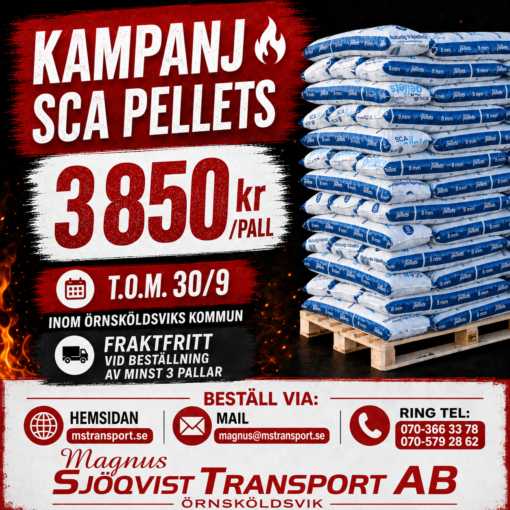 Kampanj på SCA Pellets