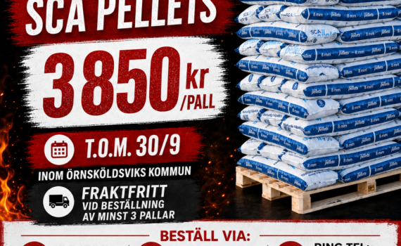 Kampanj på SCA Pellets